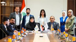 (The Faculty of Political Science at Al-Nahrain University signs a memorandum of scientific and advisory understanding with the Legal Department of the Ministry of Planning)