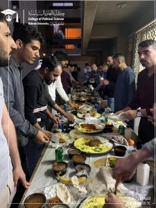 distribute Ramadan baskets