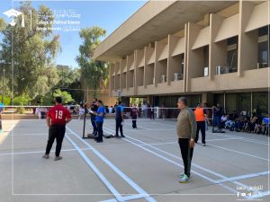 Al-Nahrain University Championship in Badminton on Wednesday, October 15, 2025.