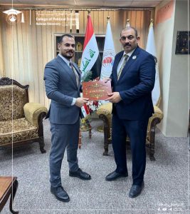 ​A Lecturer at the College of Political Science Wins the (Three Minutes Thesis) Competition for Ph.D. Students at the Iraq Level