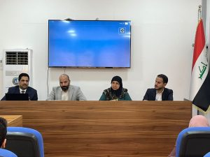 A scientific lecture