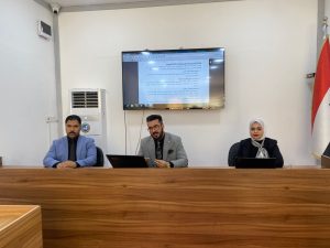 The College of Political Science, Al-Nahrain University, organized a seminar on “Artificial Intelligence and its Role in Scientific Research