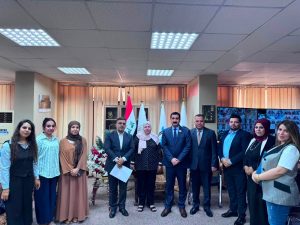 لجنة وزارية للتقييم العلمي والاكاديمي تزور كلية العلوم السياسية